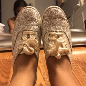 Kate spade glitter keds 7.5